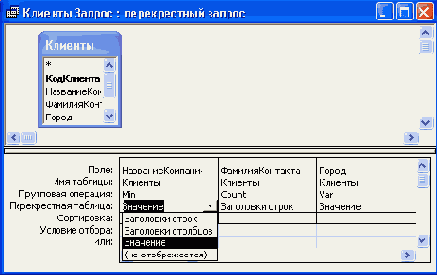 Добавление поля в область строк
